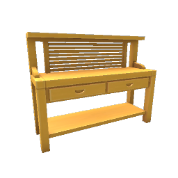 Potting Table- Yellow