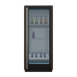 Tonic Dispenser Fridge- Brown