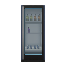 Tonic Dispenser Fridge- Blue