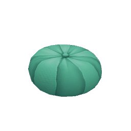 Meditation Pouf- Blue