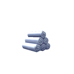 Rolled Towels- Blue