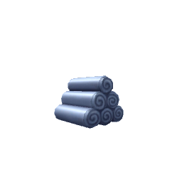 Rolled Towels- Dark Blue