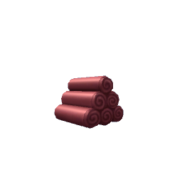Rolled Towels- Red
