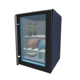 Mini Spa Fridge- Blue