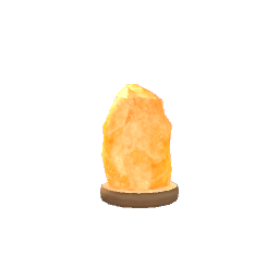 Rock Salt Lamp- Orange