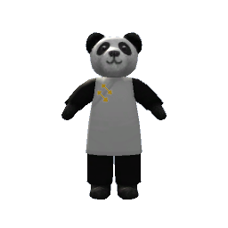 Panda Teddy Bear- V10