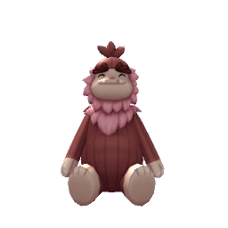 Large Stuffed Bigfoot- V5
