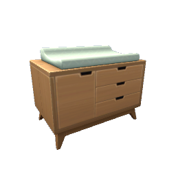 Modern Changing Table- V2