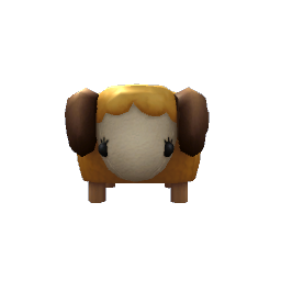 Sheep Chair- Yellow
