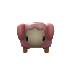 Sheep Chair- Pink