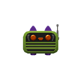 Kitty Radio- Green
