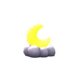 Moon Night Light- Yellow