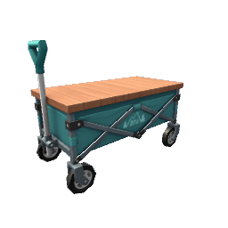 Wagon Table- Blue
