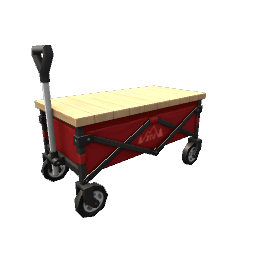 Wagon Table- Red