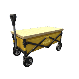 Wagon Table- Yellow