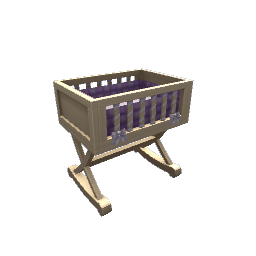 Wooden Bassinet- V3