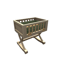 Wooden Bassinet- V5