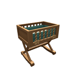 Wooden Bassinet- V8