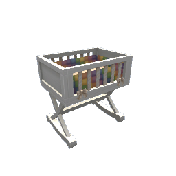 Wooden Bassinet- V9