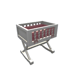 Wooden Bassinet- V10