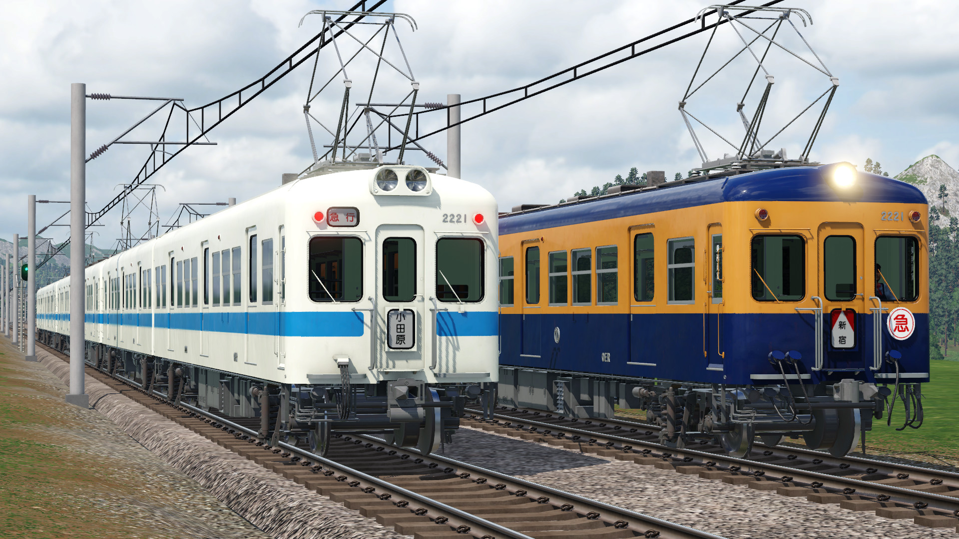 Steamワークショップ::小田急電鉄 2200形電車 Steamワークショップ::小田急電鉄 2200形電車