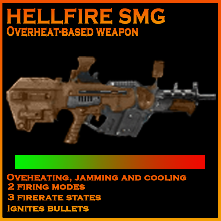 Hellfire SMG – Barotrauma Mod