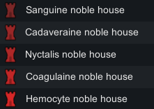 More Sanguine Houses mod preview for RimWorld