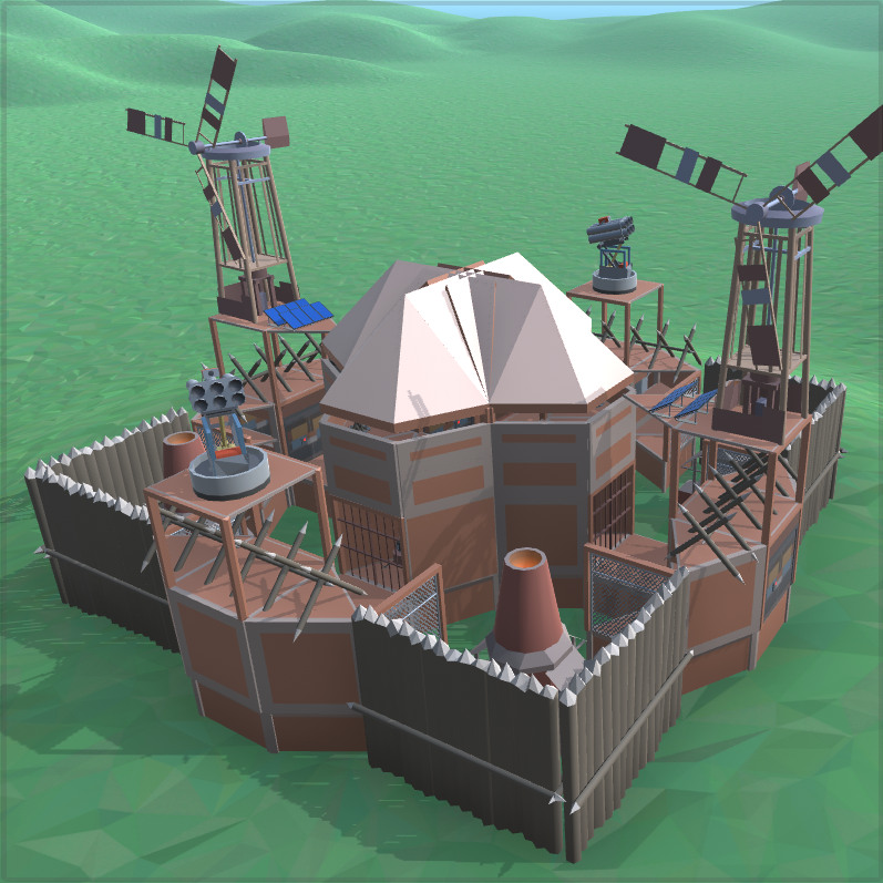 mini clan house (hqm 1x1)