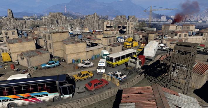 Slums City - Middle size slums project