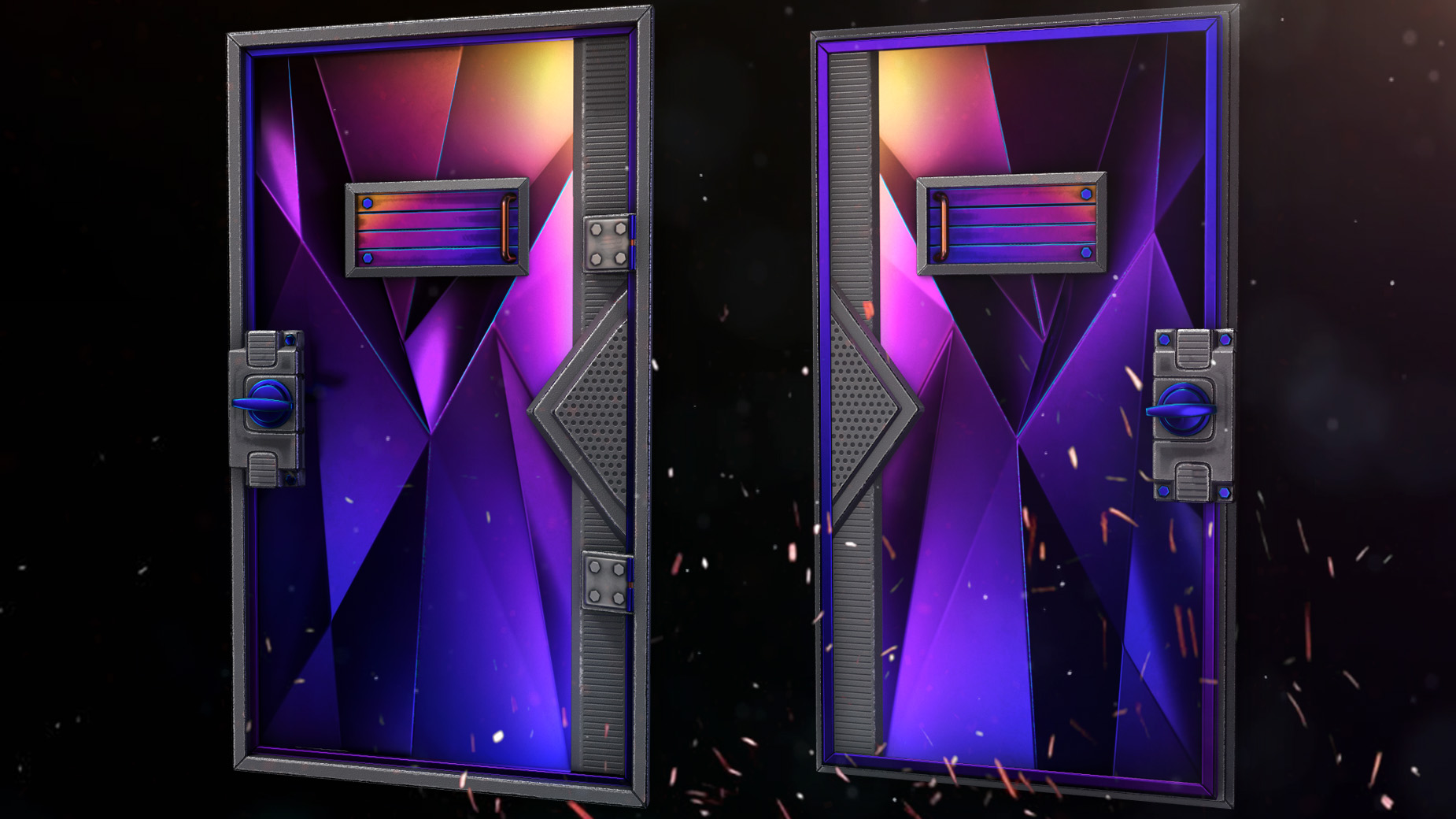 Tempered Armored Door