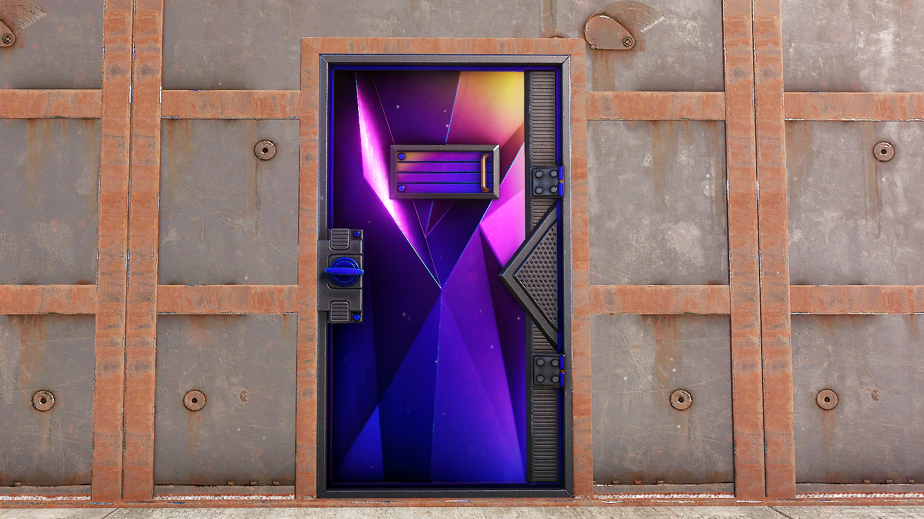 Tempered Armored Door