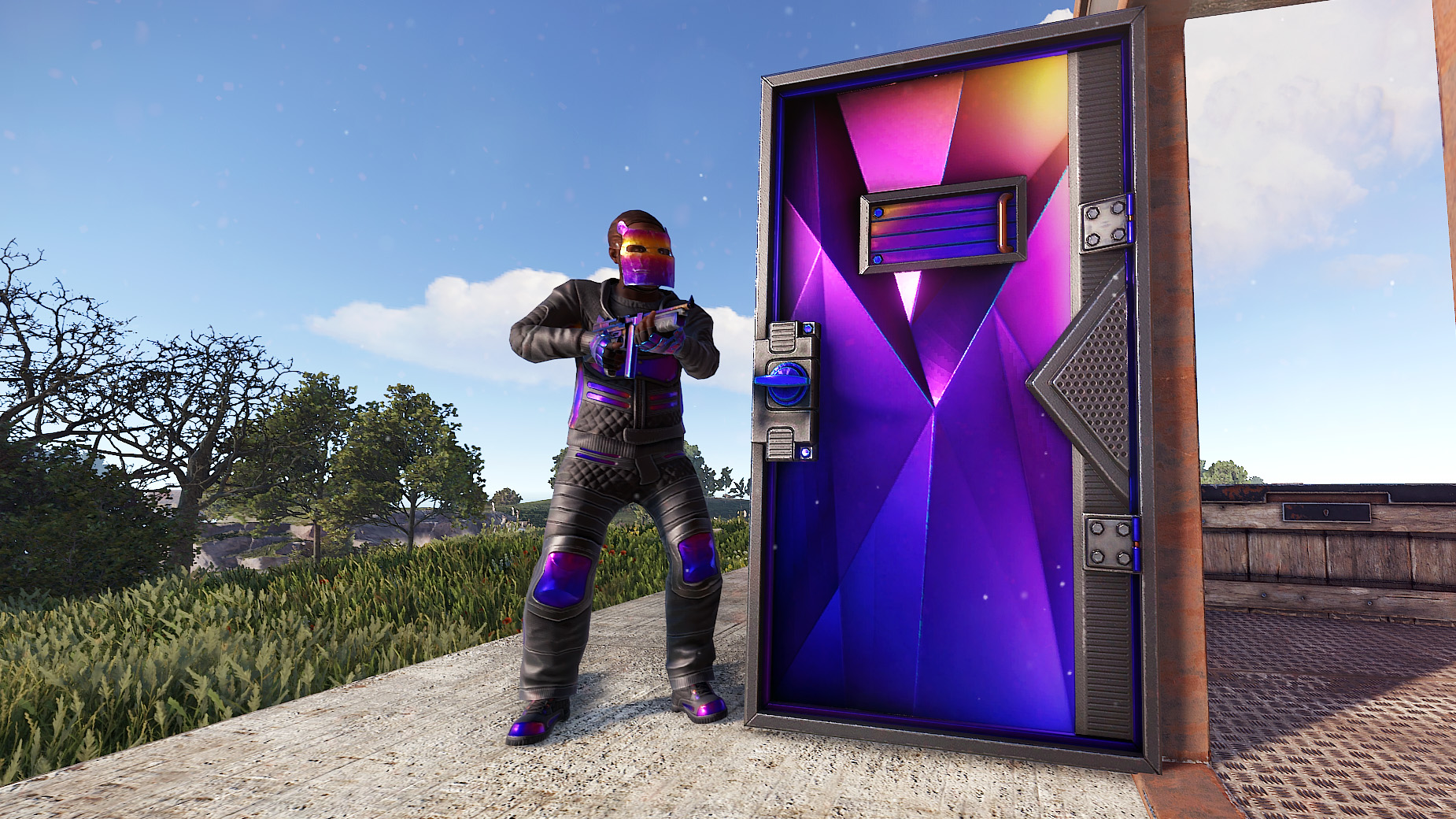 Tempered Armored Door