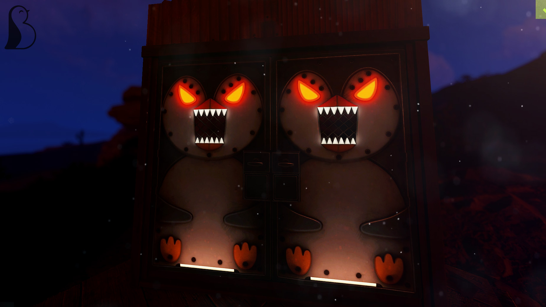 BlizzardID Sheet Metal Double Door