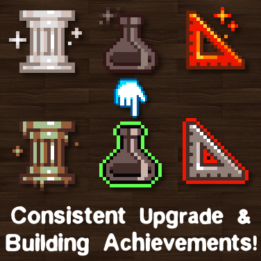 Consistent Upgrade & Building Achievement Icons