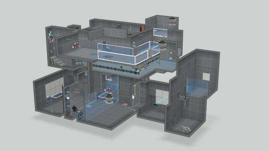 Co-op Test Chamber 9.9 by Dzhi_Man