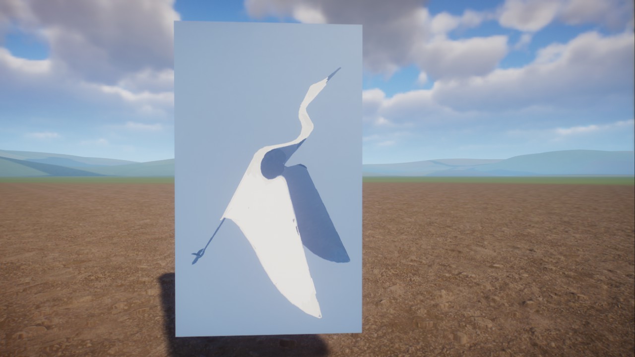Flying bird Sign