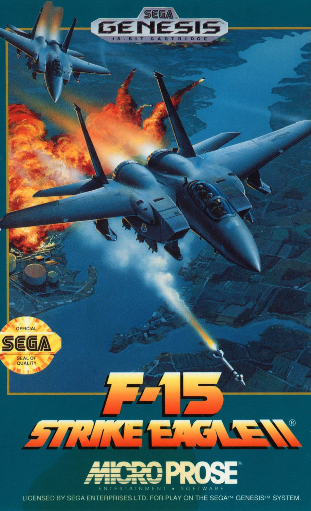 F15 Strike Eagle 2 Poster