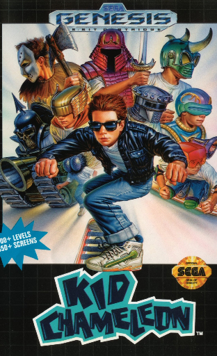 Kid Chameleon Poster