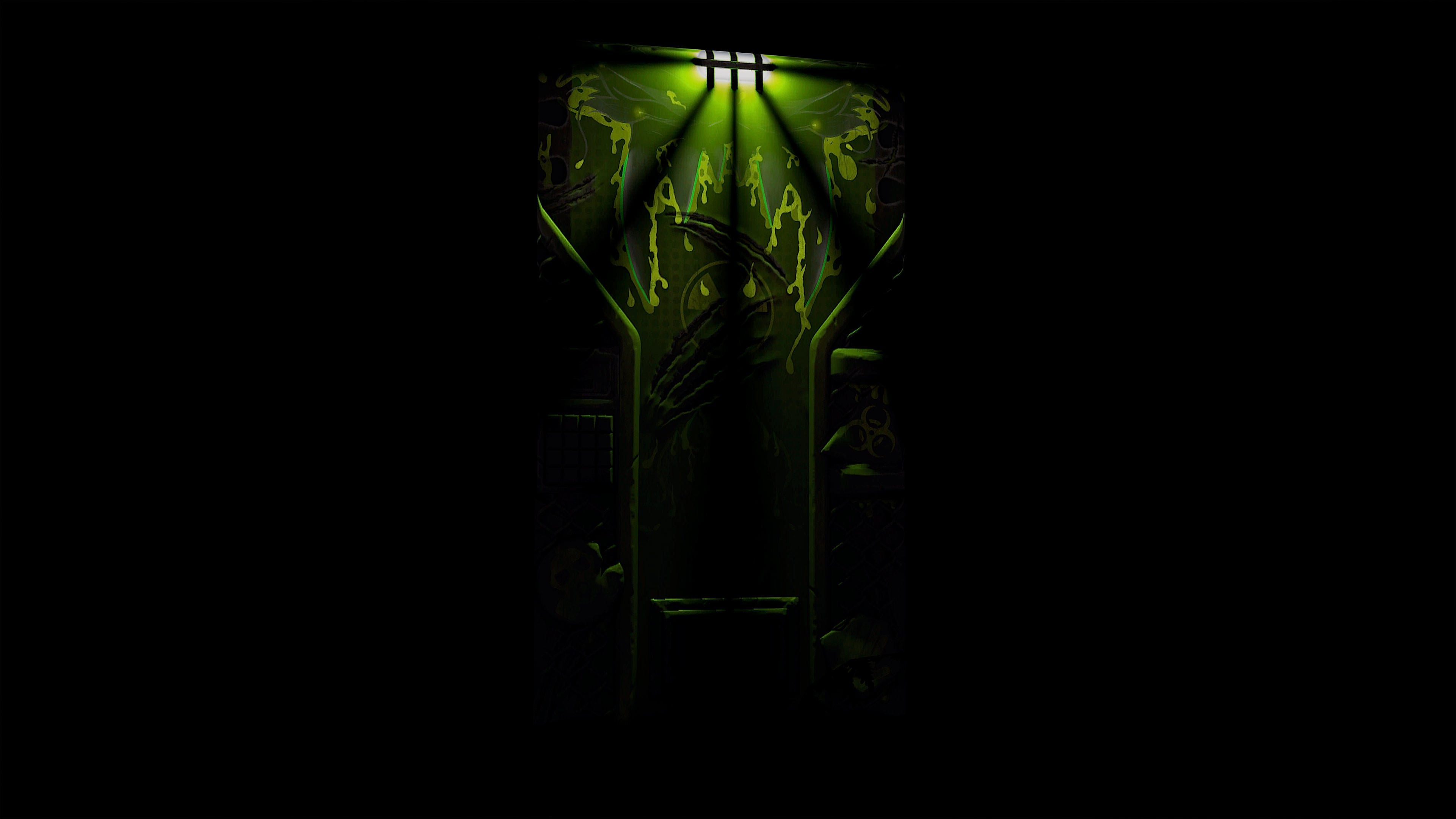 Toxic Wolf Door