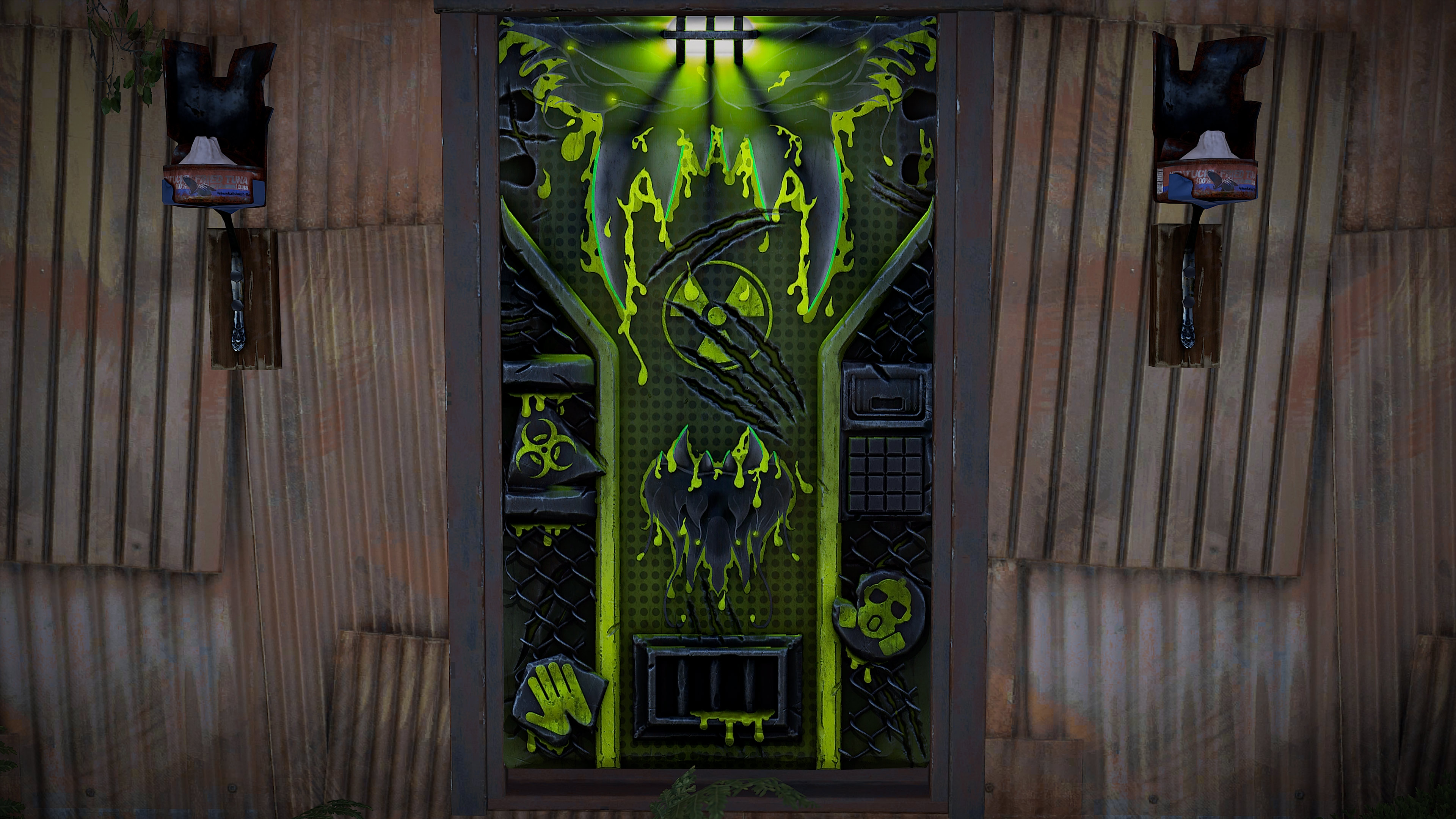 Toxic Wolf Door