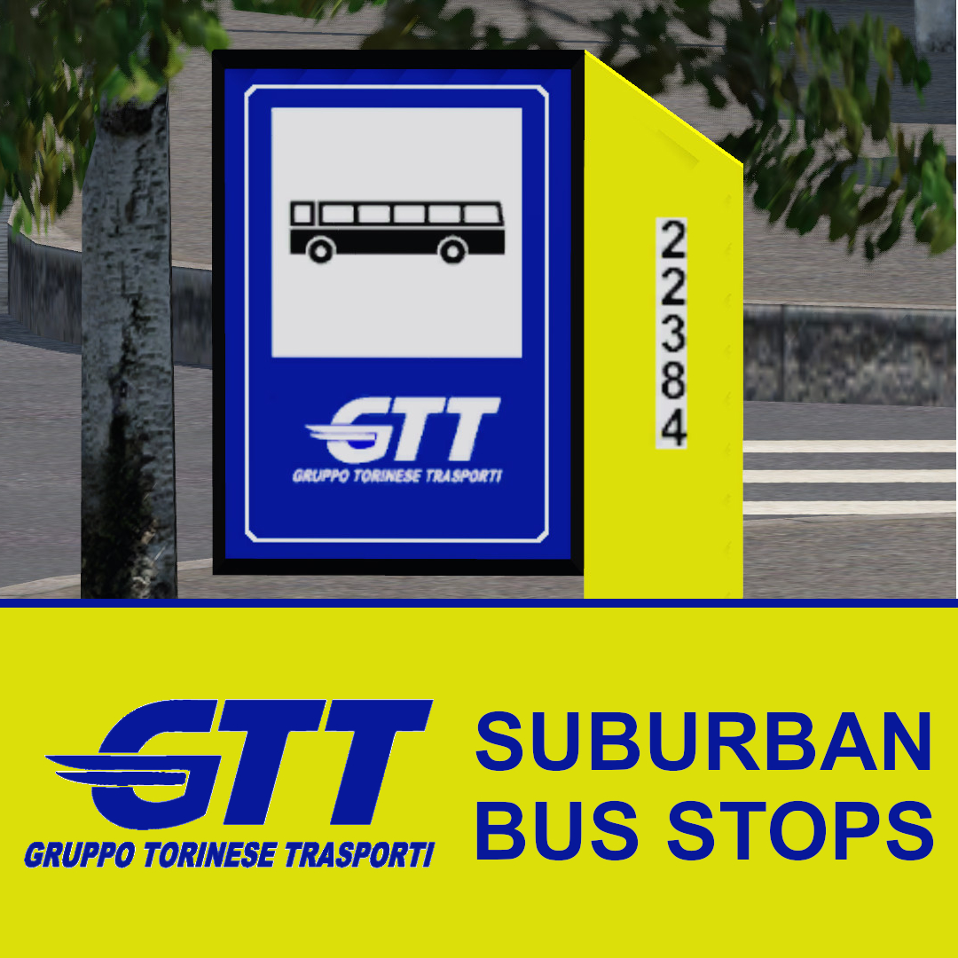 GTT Suburban Bus Stops