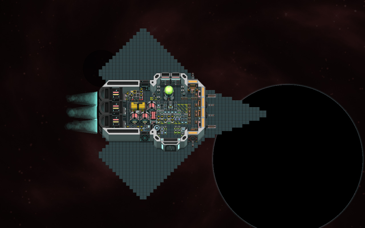 Hull overhang Demo Craft