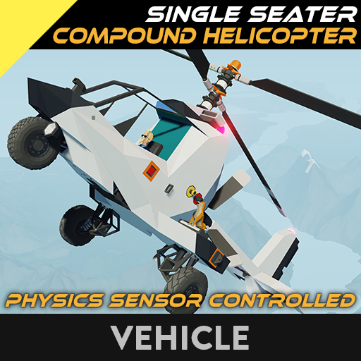 Single Seater Compund Helicopter