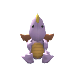Dragon Plushie- Purple