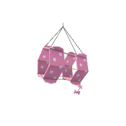 Indoor Hanging Kite- Patterned V3