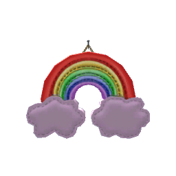 Rainbow Wall Sculpture- V1