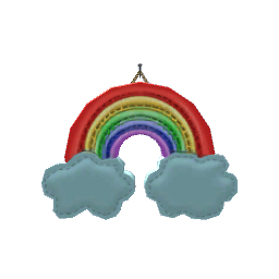 Rainbow Wall Sculpture- V3