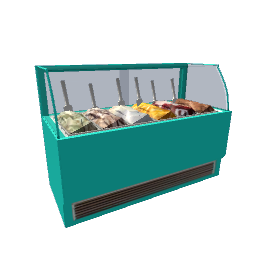 Ice Cream Display- Blue V1
