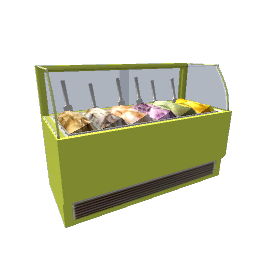 Ice Cream Display- Green V1
