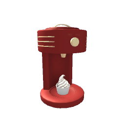 Ice Cream Machine- Red